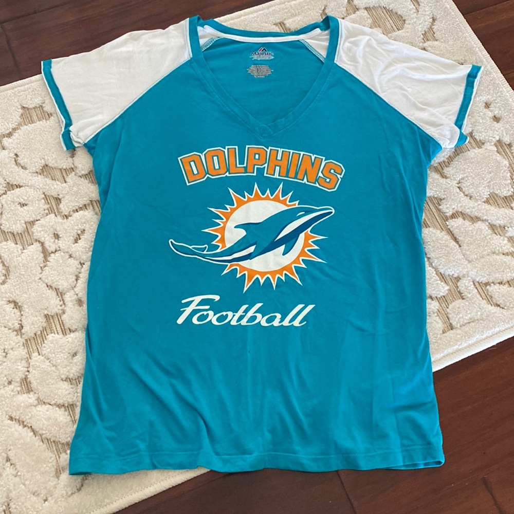 Womens Miami Dolphins XL T-shirt